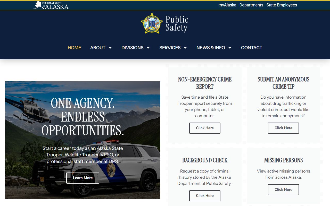 Alaska State Troopers Aleutians East Borough busted mugshots and arrest records portal