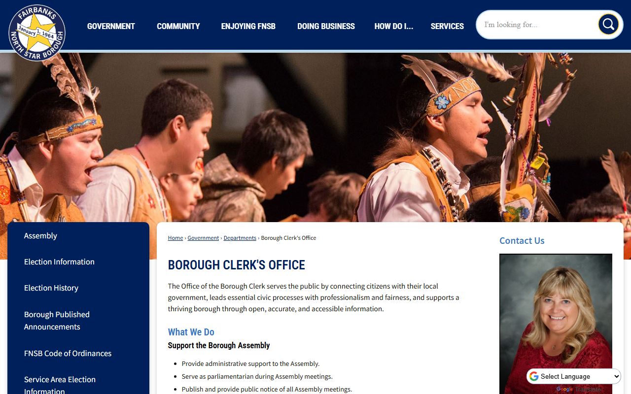 Fairbanks North Star Borough busted mugshots clerk office page